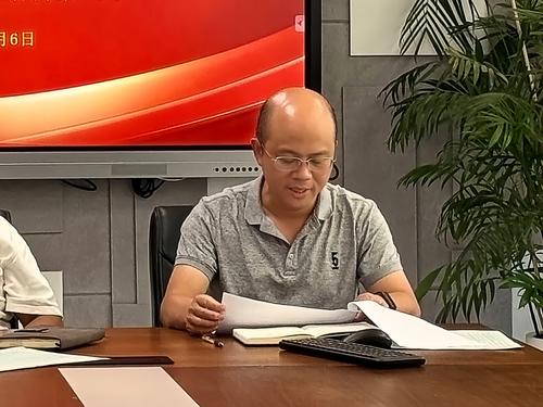 2副校长王宏亮讲话