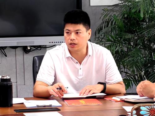 3副校长朱荣涛讲话