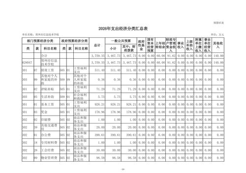 2026年郑州市信息技术学校单位预算公开_18