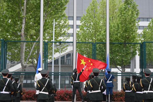5.升旗仪式现场
